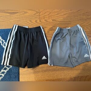 Adidas Black Recycled Polyester Shorts